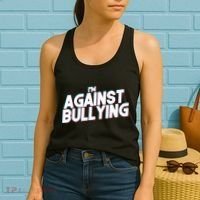 I'm Against Bullying Spirit Day Women's Tank Top thumb 2