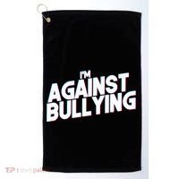 I'm Against Bullying Spirit Day Golf Towel thumb 0