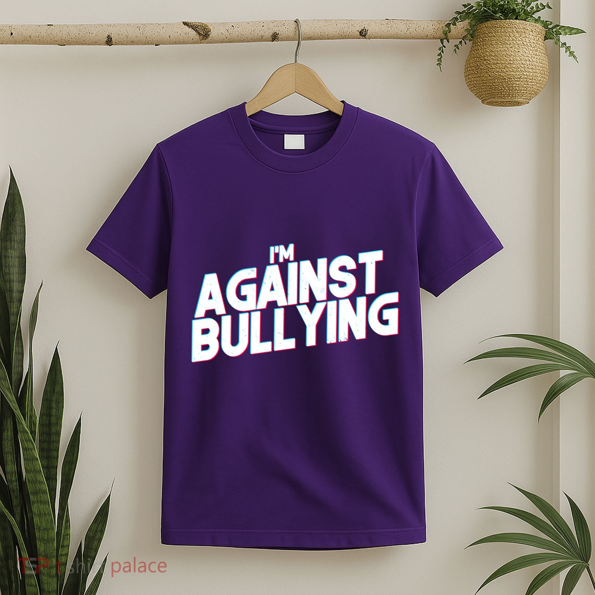 I'm Against Bullying Spirit Day T-Shirt