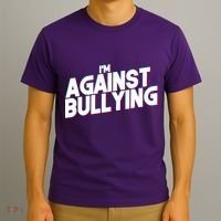 I'm Against Bullying Spirit Day T-Shirt thumb 3