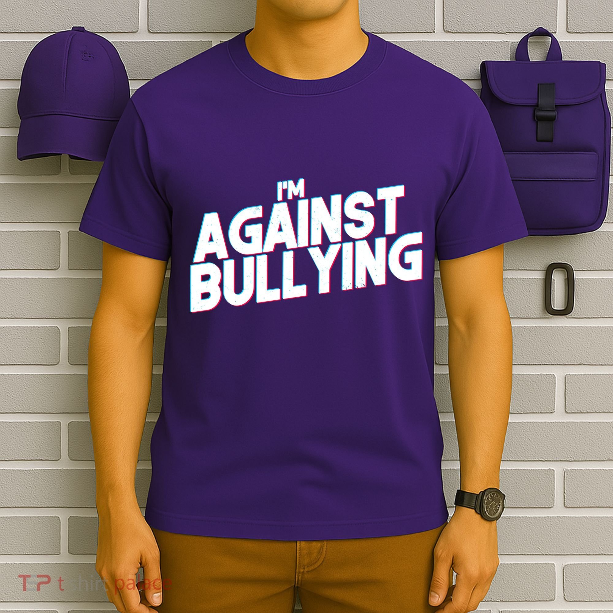 I'm Against Bullying Spirit Day T-Shirt