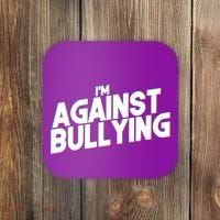 I'm Against Bullying Spirit Day Coaster thumb 0