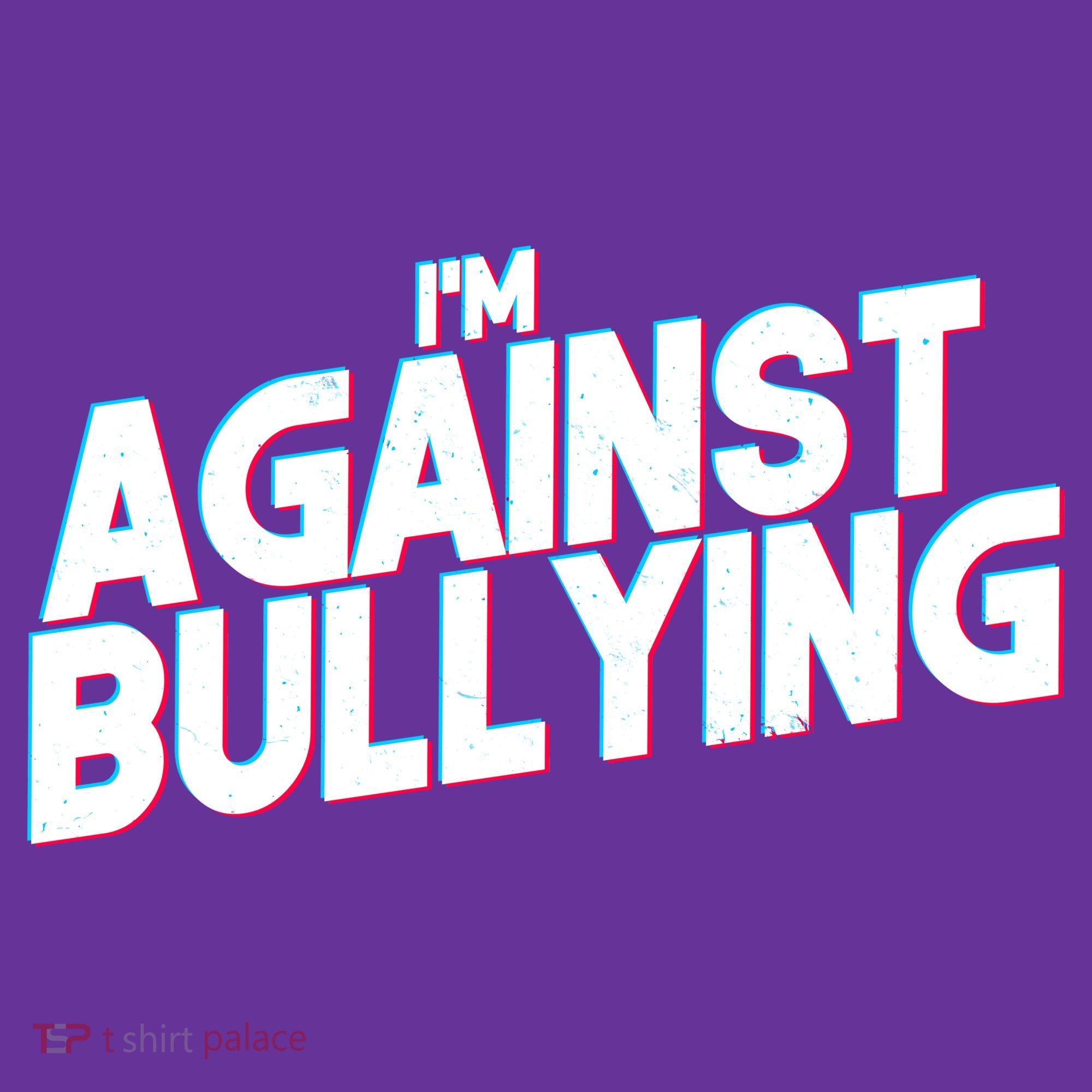 I'm Against Bullying Spirit Day Toddler Hoodie