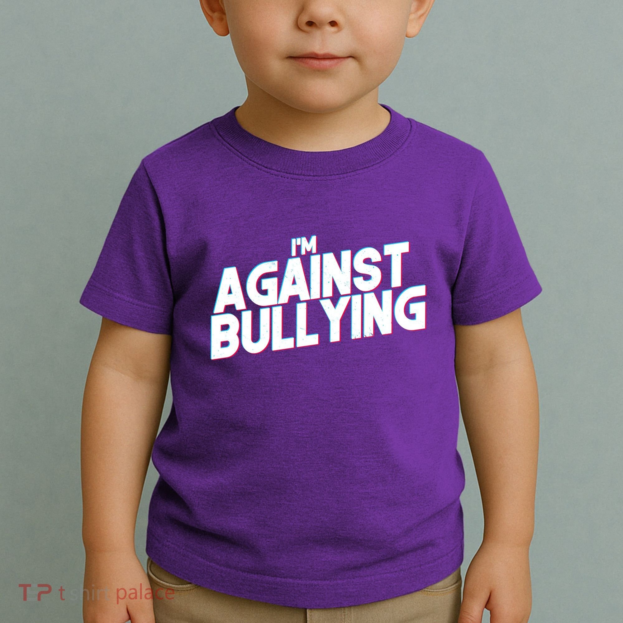 I'm Against Bullying Spirit Day Toddler T-Shirt