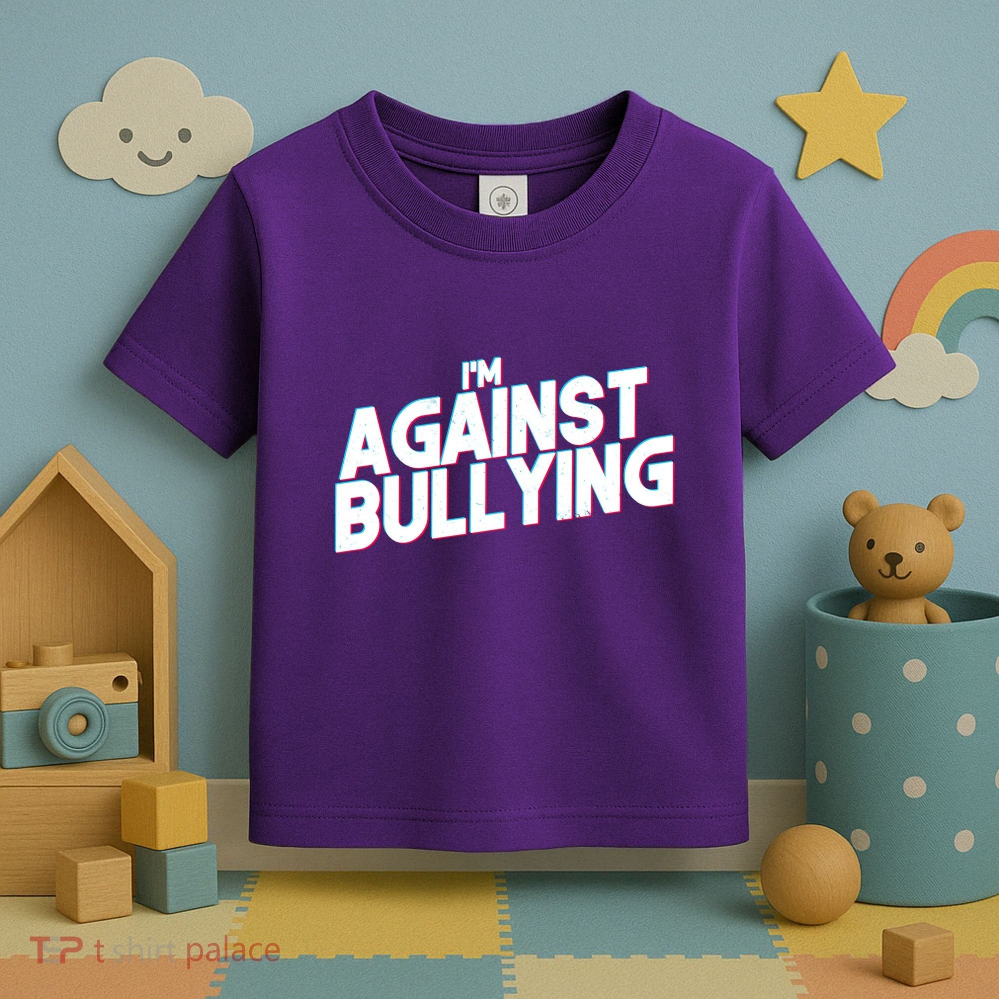 I'm Against Bullying Spirit Day Toddler T-Shirt