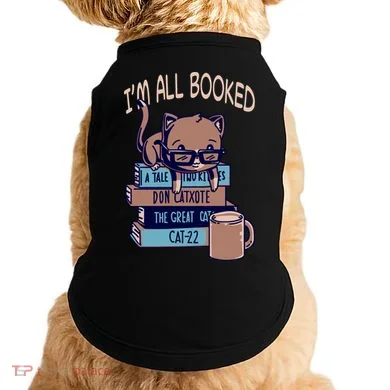 I'm All Booked Doggie Tank