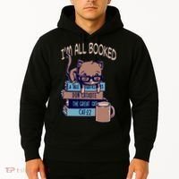 I'm All Booked Hoodie thumb 2