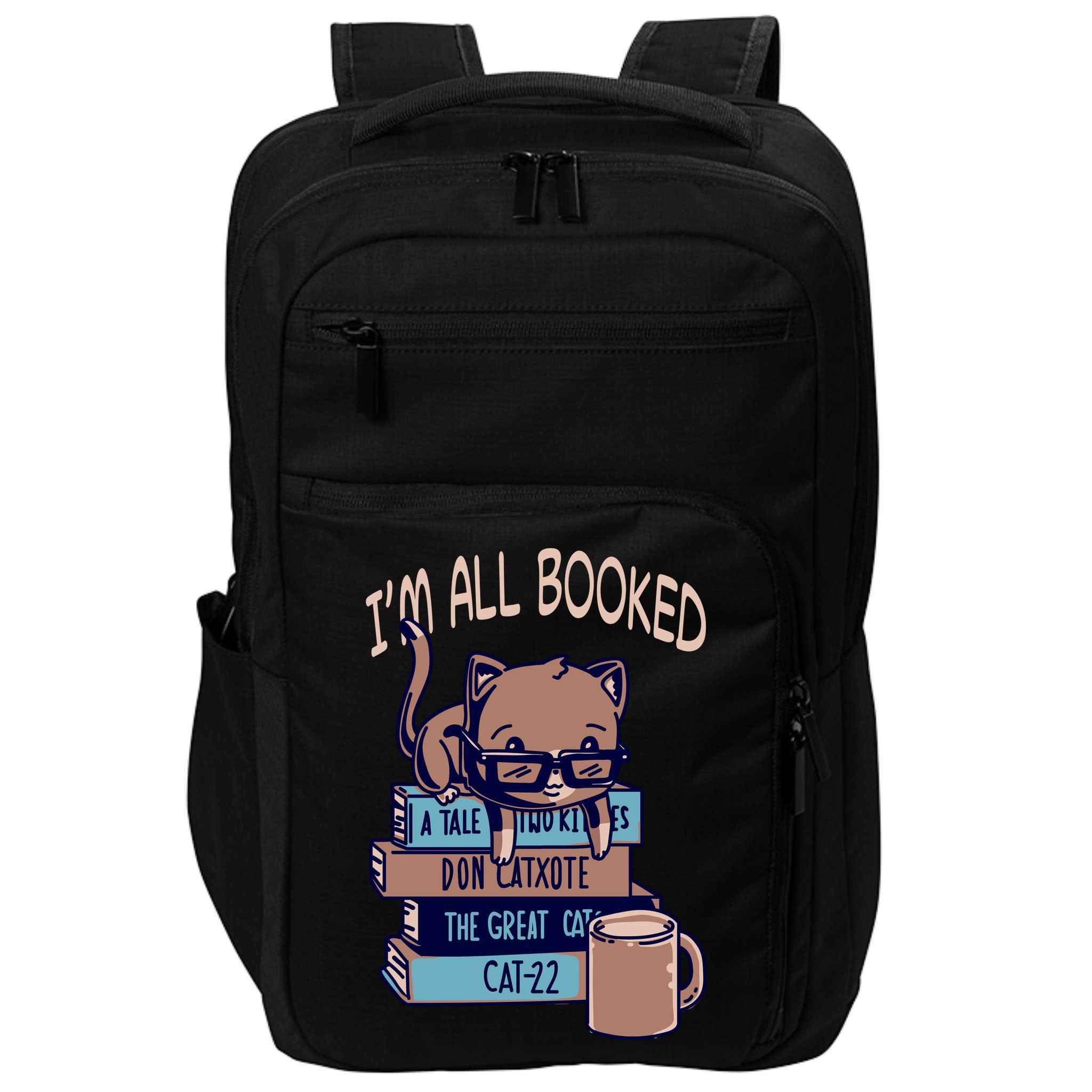 I'm All Booked Impact Tech Backpack