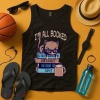 I'm All Booked Tank Top thumb 4