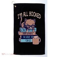 I'm All Booked Golf Towel thumb 0