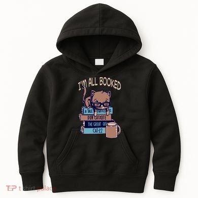 I'm All Booked Kids Hoodie