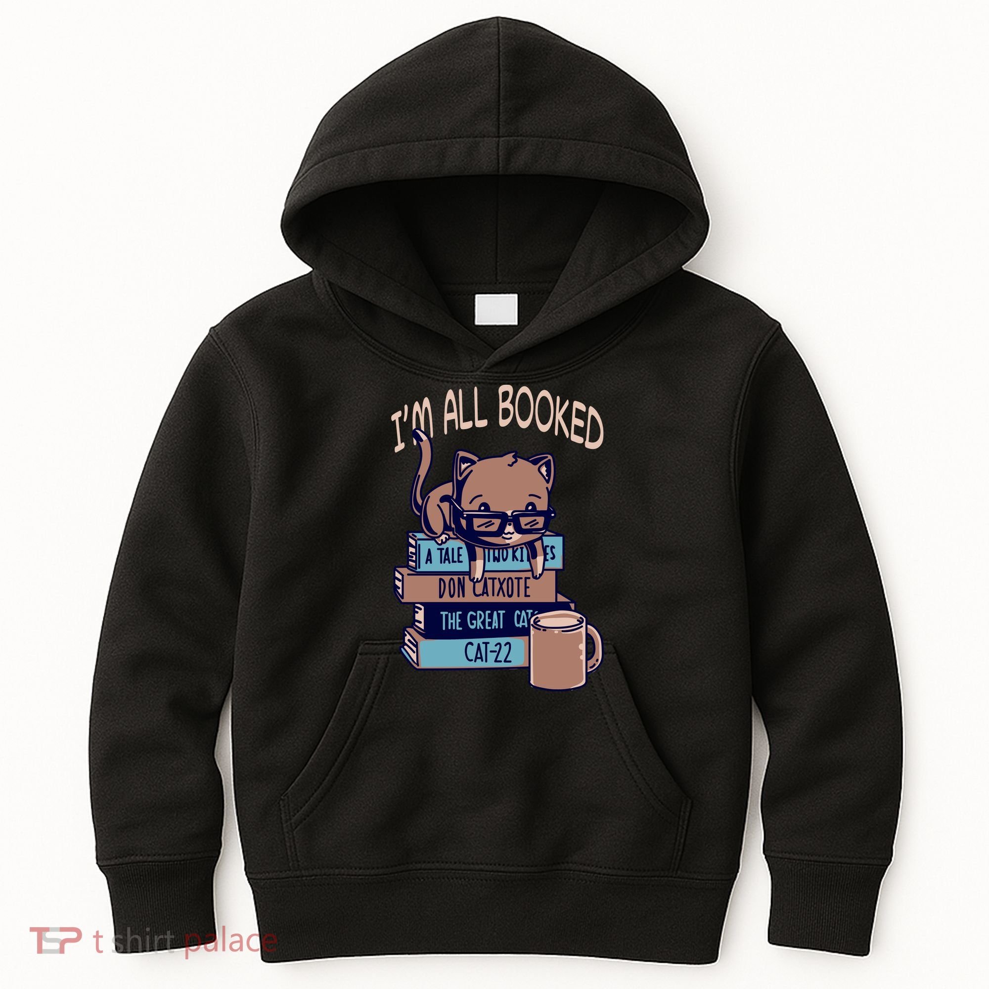 I'm All Booked Kids Hoodie