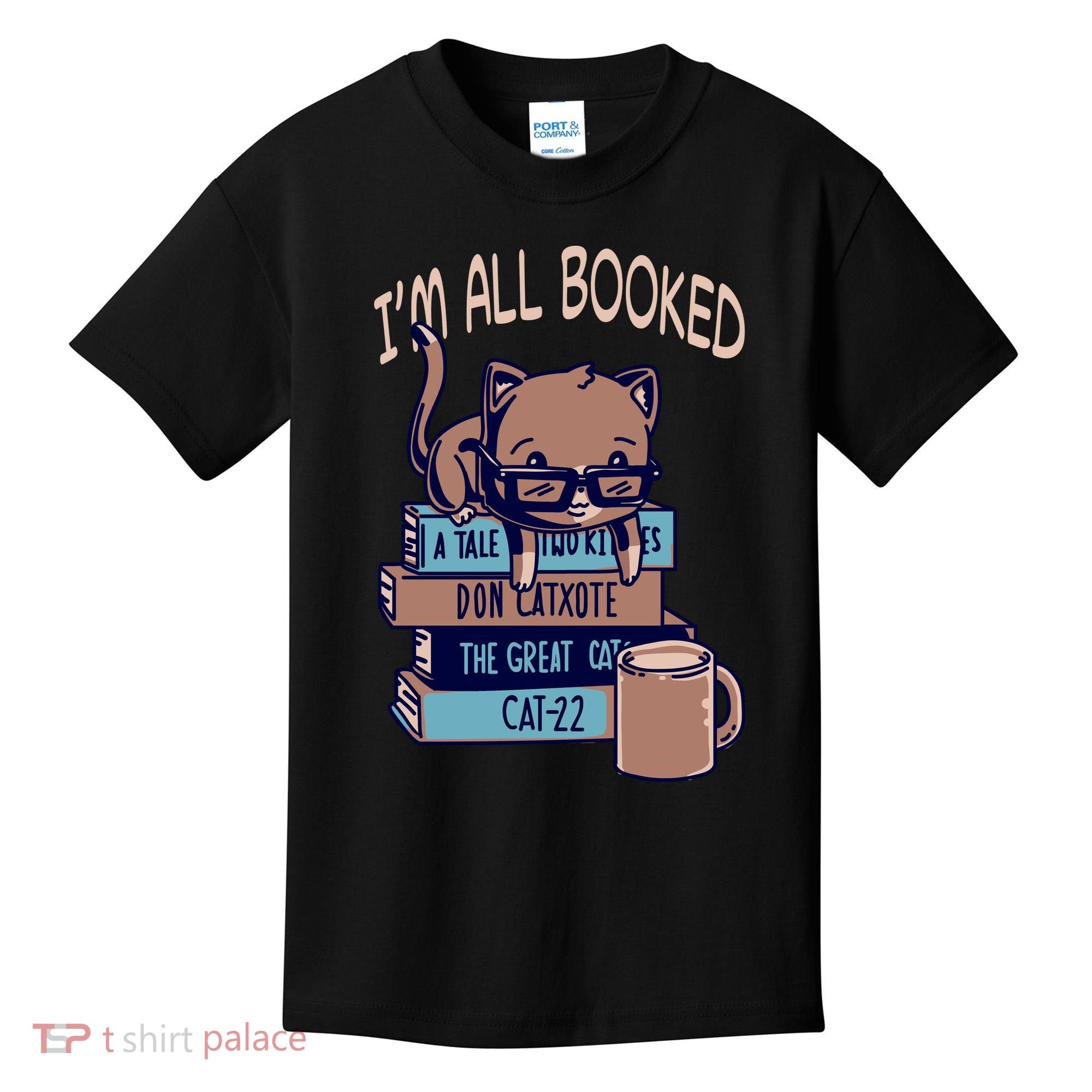 I'm All Booked Kids T-Shirt