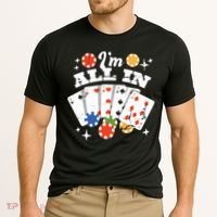 I'm All In Poker Cards Cooling Performance Crew T-Shirt thumb 2