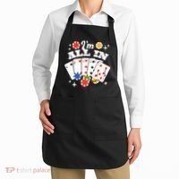 I'm All In Poker Cards Apron thumb 2