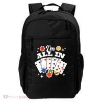 I'm All In Poker Cards Backpack thumb 0