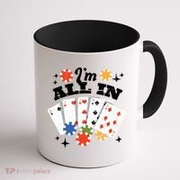 I'm All In Poker Cards Coffee Mug thumb 1