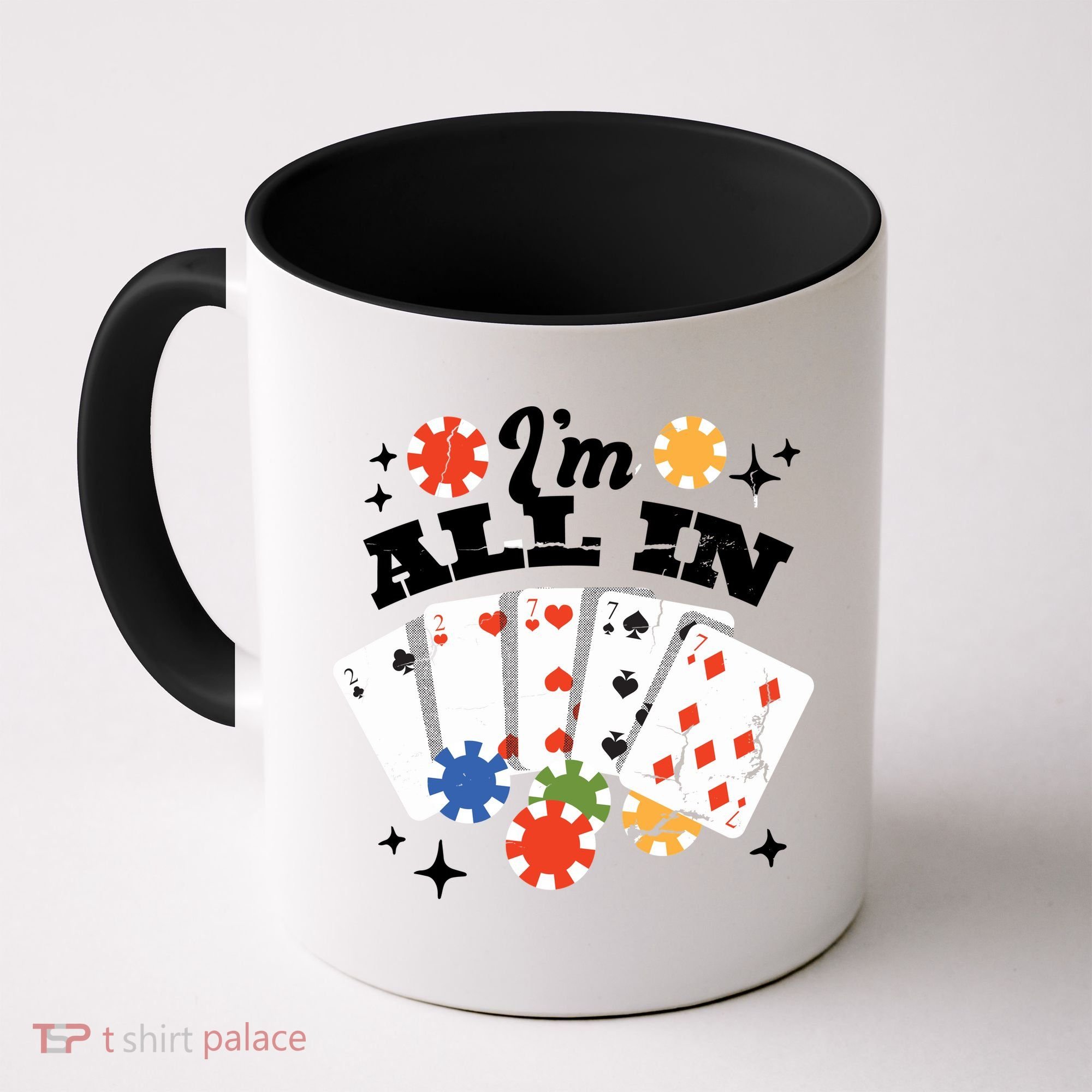 I'm All In Poker Cards Coffee Mug