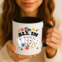 I'm All In Poker Cards Coffee Mug thumb 3