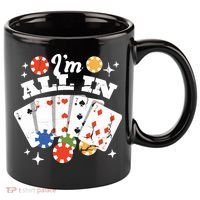 I'm All In Poker Cards 11oz C Handle Ceramic Mug thumb 0
