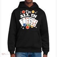 I'm All In Poker Cards District V.I.T. Heavyweight Hoodie thumb 0