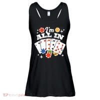 I'm All In Poker Cards Ladies Essential Flowy Tank thumb 0