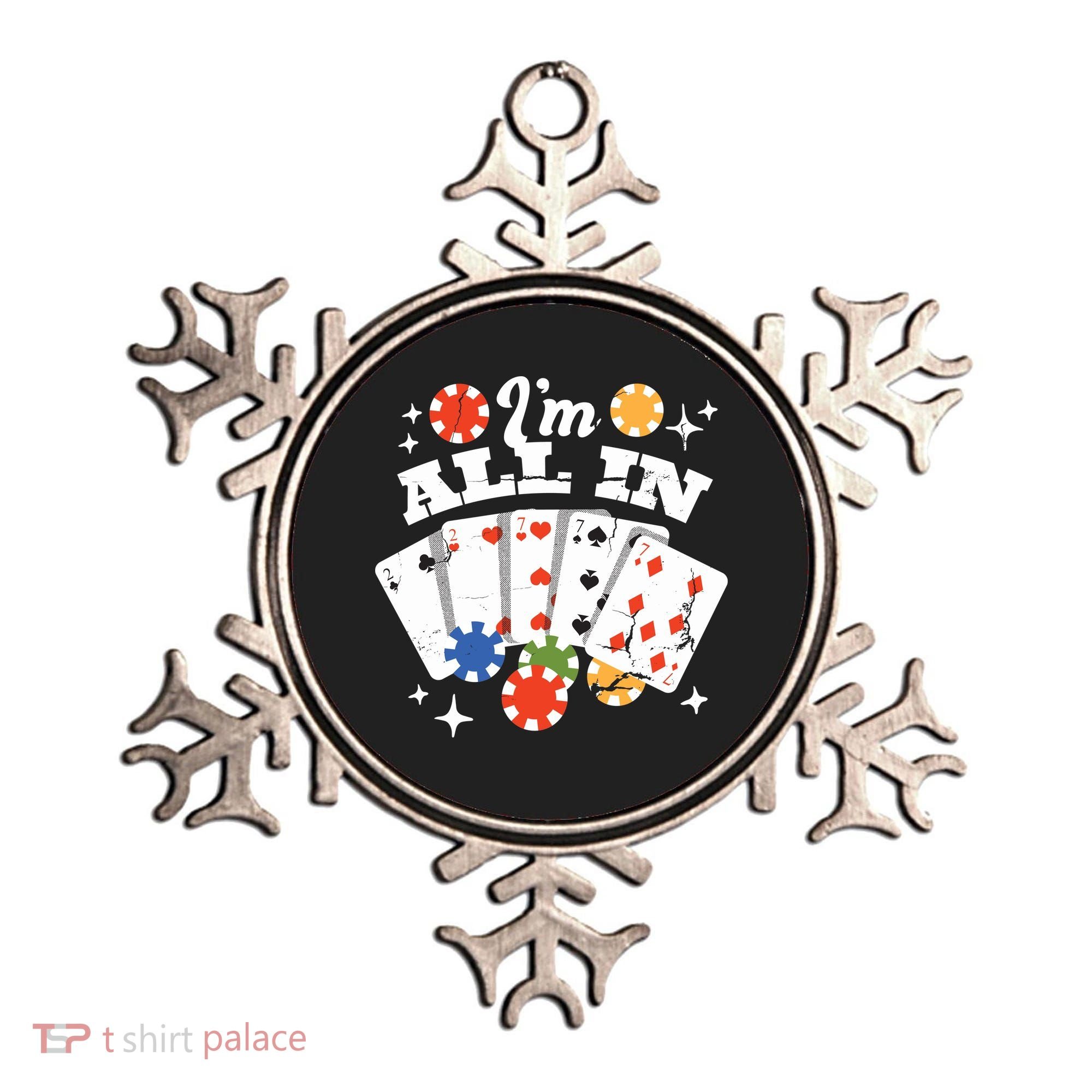 I'm All In Poker Cards Ornament