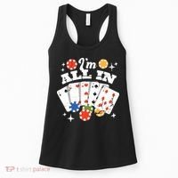 I'm All In Poker Cards Women's Tank Top thumb 0
