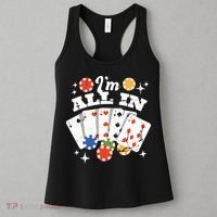I'm All In Poker Cards Women's Tank Top thumb 3