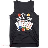 I'm All In Poker Cards Tank Top thumb 0