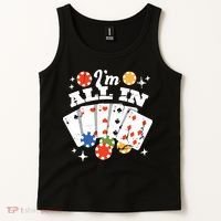 I'm All In Poker Cards Tank Top thumb 2