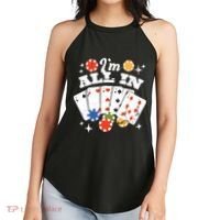 I'm All In Poker Cards Women's Perfect Tri Rocker Tank thumb 2