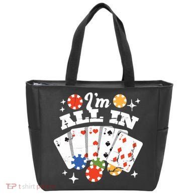 I'm All In Poker Cards Bag