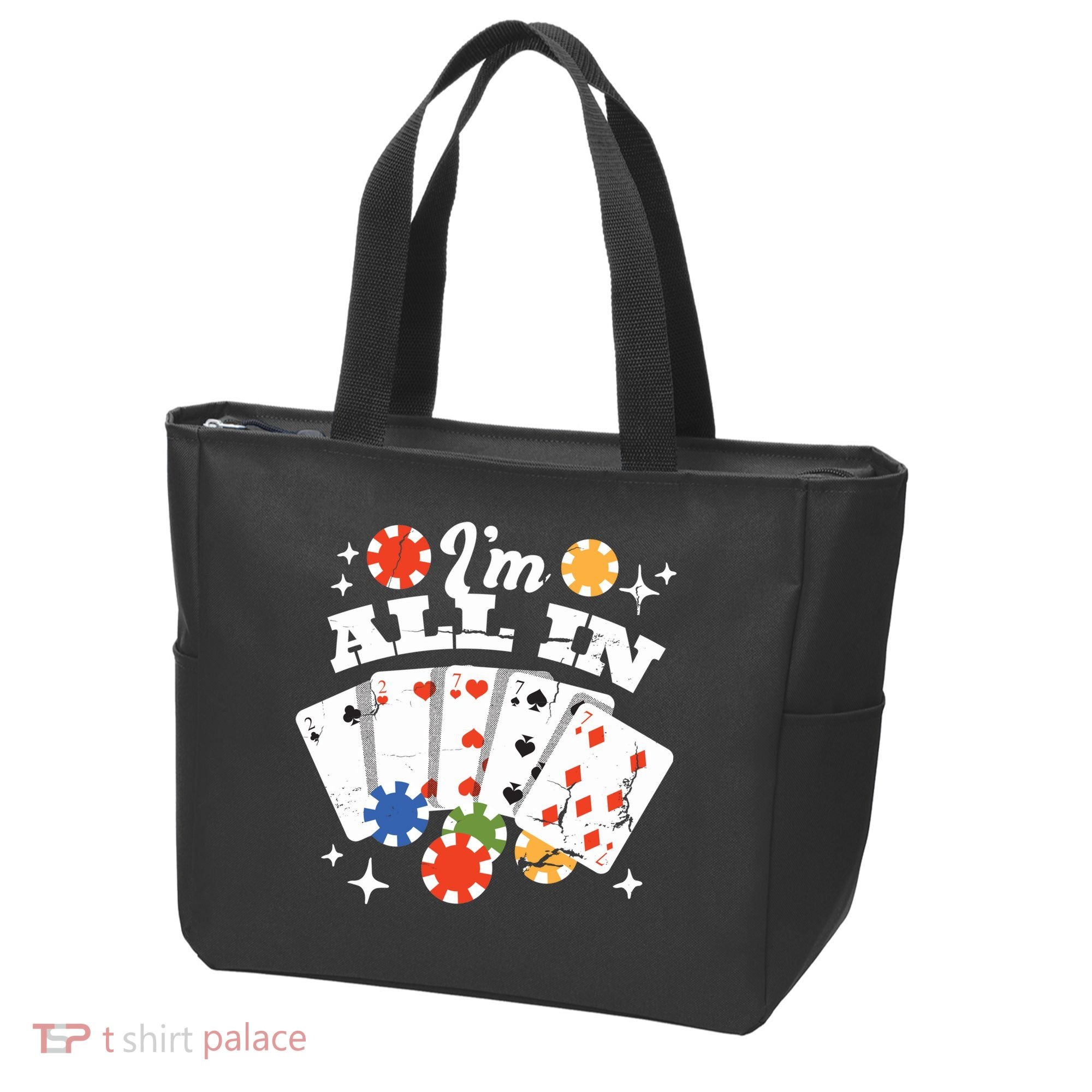 I'm All In Poker Cards Tote Bag