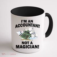 I'm An Accountant Not A Magician Coffee Mug thumb 1
