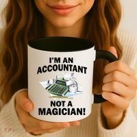 I'm An Accountant Not A Magician Coffee Mug thumb 3