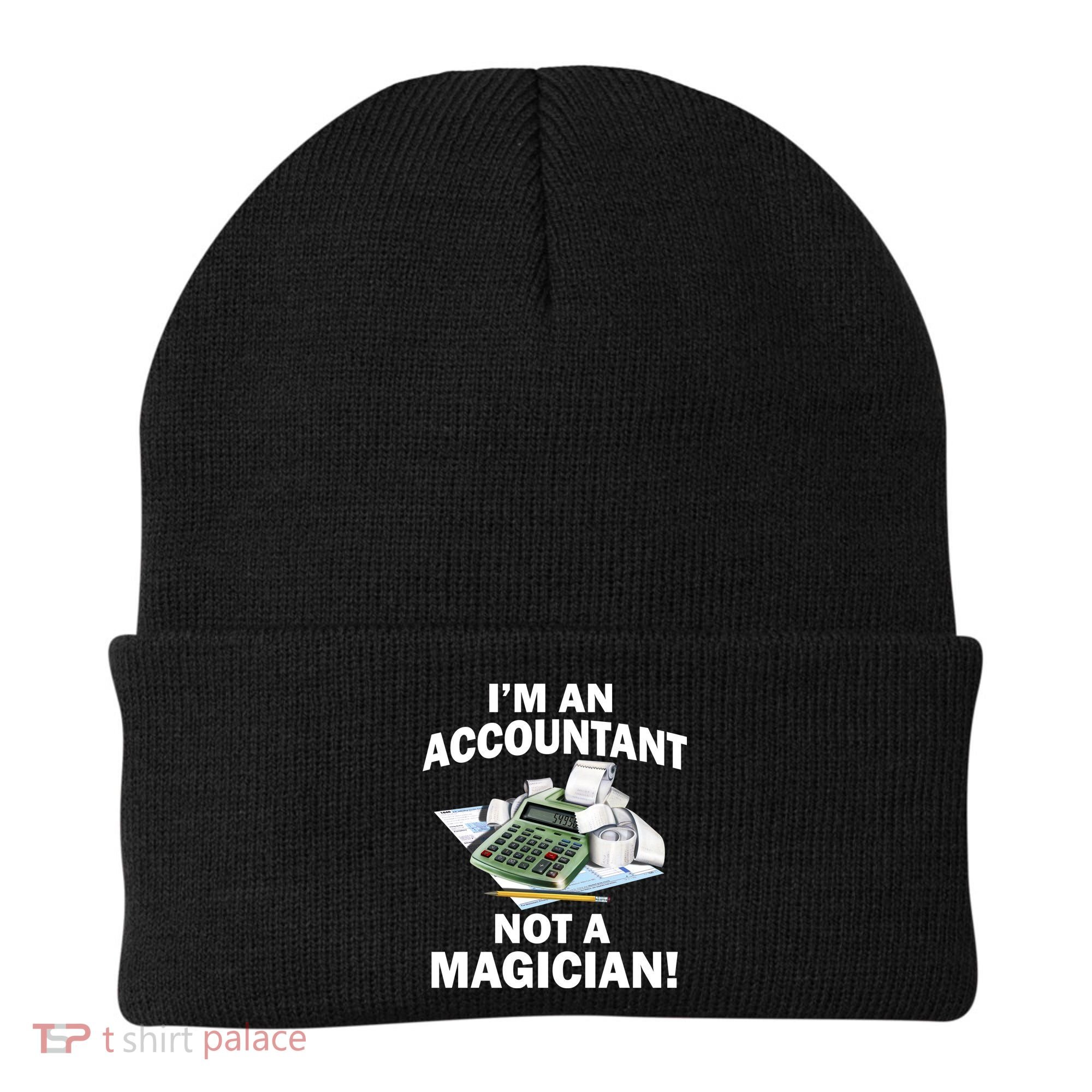 I'm An Accountant Not A Magician Beanie