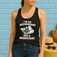 I'm An Accountant Not A Magician Women's Tank Top thumb 2