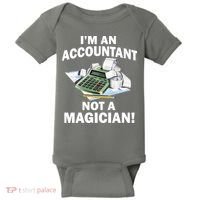 I'm An Accountant Not A Magician Baby Bodysuit thumb 0