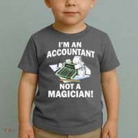I'm An Accountant Not A Magician Toddler T-Shirt thumb 2
