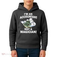 I'm An Accountant Not A Magician Kids Hoodie thumb 4