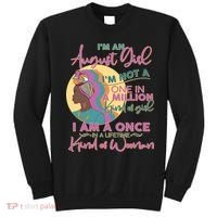 I'm An August Girl A Once In A Lifetime Woman Sweatshirt thumb 0