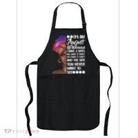 I'm An August Woman Cute Birthday Apron thumb 0