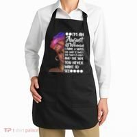 I'm An August Woman Cute Birthday Apron thumb 2