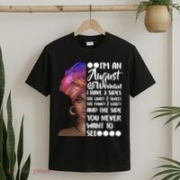 I'm An August Woman Cute Birthday T-Shirt thumb 2