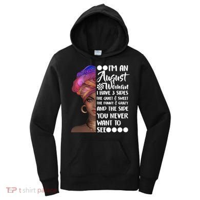 I'm An August Woman Cute Birthday Women's Hoodie