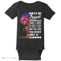 I'm An August Woman Cute Birthday Baby Bodysuit thumb 0