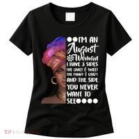 I'm An August Woman Cute Birthday Women's T-Shirt thumb 0