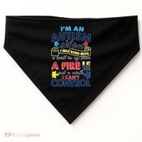 I'm An Autism Mom USA-Made Doggie Bandana thumb 0