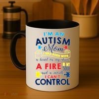 I'm An Autism Mom Coffee Mug thumb 4